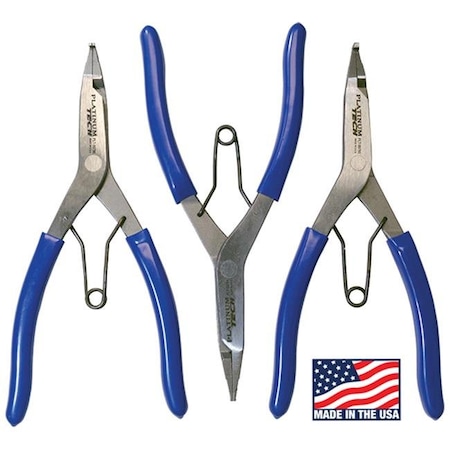 Platinum Platinum PLT-99793 Lock Ring Pliers Set - 3 Piece PLT-99793